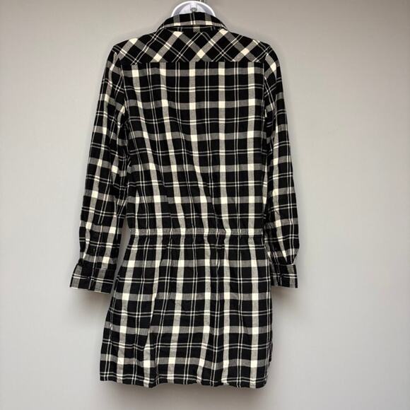 Polo Ralph Lauren Long Sleeve Plaid Flannel Shirt Dress Girls Sz 16 - Picture 2 of 6